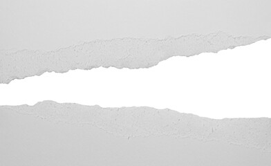 torn blank pages with uneven texture edges. set of ripped white paper sheets png isolated on transparent background. document or newspaper mockup.