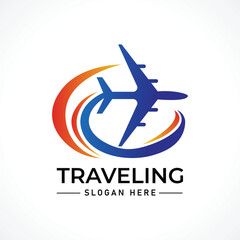 Traveling tour holiday trip summer logo
