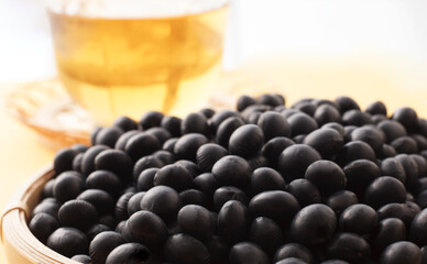 黒豆茶　スタジオ撮影