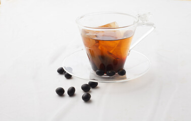 黒豆茶　スタジオ撮影