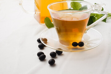 黒豆茶　スタジオ撮影