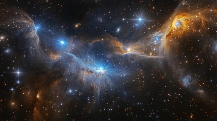 Cosmic Nebula: Stellar Clouds & Dust