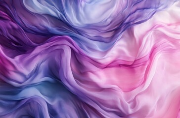 Obraz premium Pastel abstract art background with gentle curves and soft motion
