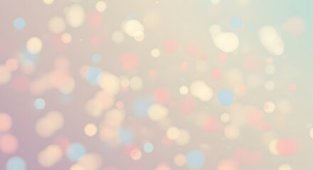 Fototapeta premium Delicate Hues Abstract Background With Soft Bokeh Effect and Pale Colors