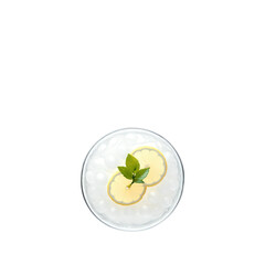 Sgroppino - A refreshing and frothy cocktail made with lemon sorbet, vodka, and Prosecco, served in a chilled coupe glass