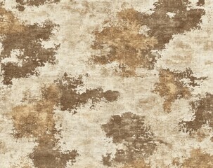 Obraz premium Beige and brown textured rug design