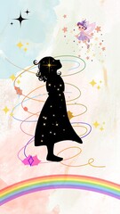 Wallpaper girl and fairy - 1