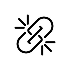 Link Line Icon