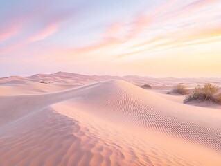 sand dunes in the sahara desert