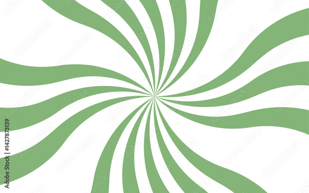 Aufkleber Abstract hypnotic swirl pattern with  colorful and white curved rays. Spiral sunburst and sunlight beam burst background. Sunburst and striped pattern retro sun line texture.