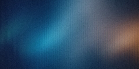 Abstract gradient with blue and orange hues and vertical lines texture
