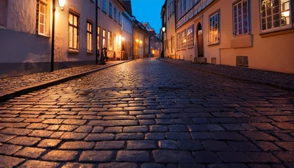 Selbstklebende Fototapeten narrow street at night © Adobe Expert