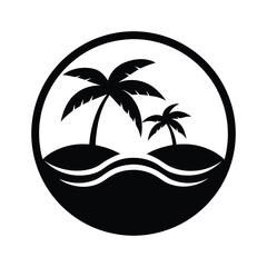 palm tree vector illustration