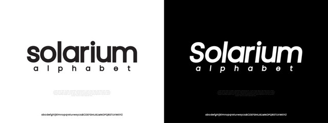 Rounded Space Font � Minimalist Futuristic Typeface EPS