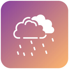 Vector Design Raining Icon Style
