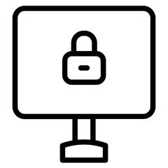 Safety Security Vpn Line Icon
