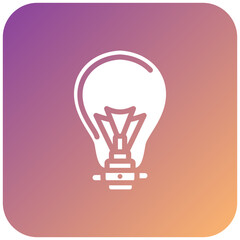 Fototapeta premium Vector Design Lightbulb Icon Style