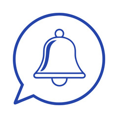 Message Notification Icon Vector Illustration
