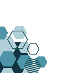 Hexagon Modern Business Corner