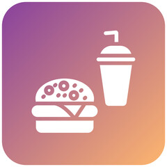 Fast Food Icon Style