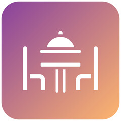 Dinner Table Icon Style