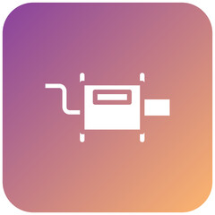 Exhaust Pipe Icon Style