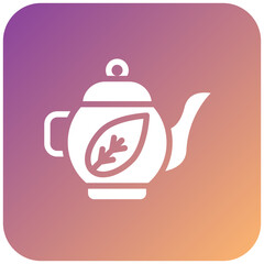Tea Pot Icon Style