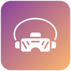 Obraz premium VR Glasses Icon Style