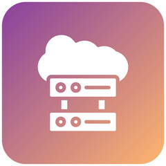 Cloud Storage Icon Style
