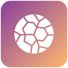 Fototapeta premium Football Icon Style