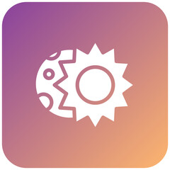 Lunar Eclipse Icon Style