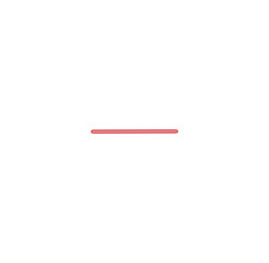 Fototapeta premium Title:Glowing Red Neon Line on Minimalist Futuristic Light Effect in PNG