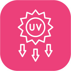 UV Light Source Icon