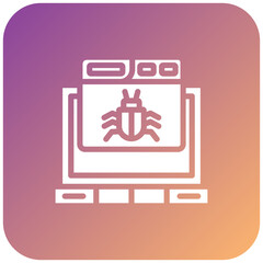 Website Hacked Icon Style