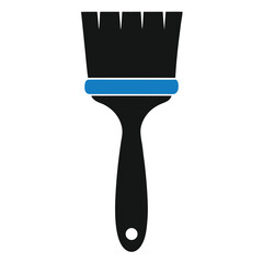 Paintbrush Tool Silhouette Artist Vector Design