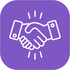 Obraz premium Handshake Icon