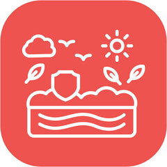 Ocean Conservation Icon