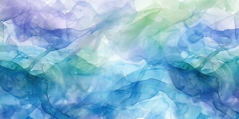 Fototapeta premium Abstract vivid colorful wave flowing express dreamy texture. Seamless texture vividness pastel swirling convey sense of gentle and soft emotion scene perfect for effect and graphic design. AIG61.