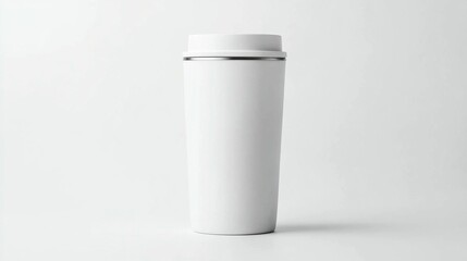 White Insulated Travel Mug