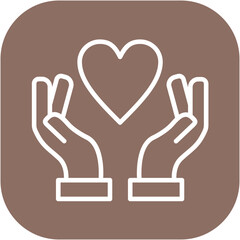 Fototapeta premium Compassion Icon