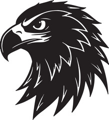 Eagle simple icon. Vector ICON all icon Viktor