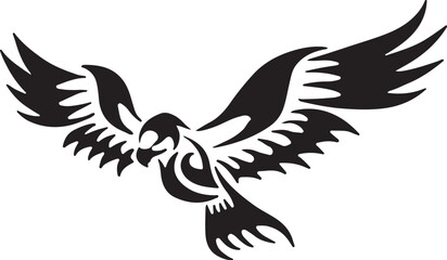 Eagle simple icon. Vector ICON all icon Viktor