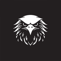 Fototapeta premium Eagle simple icon. Vector ICON all icon Viktor