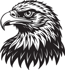 Eagle simple icon. Vector ICON all icon Viktor