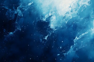 Serene Ocean Depths Bathed in Filtered Sunlight