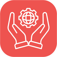 Obraz premium Corporate Governance Icon