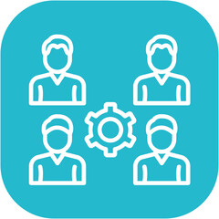 Fototapeta premium Squadmates Icon