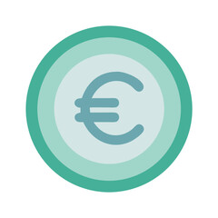 Euro Symbol Illustration - European Union Currency and Financial Theme