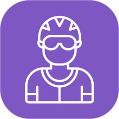 Cyclist Icon