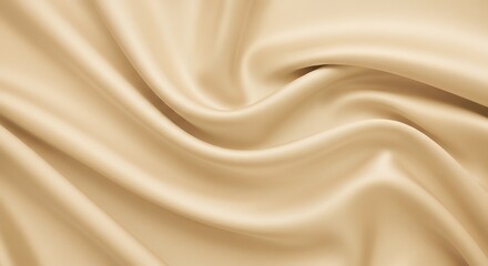 Obraz premium Cream Silk Fabric Texture